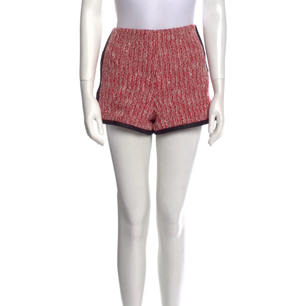 Maje Tweed Shorts - Red